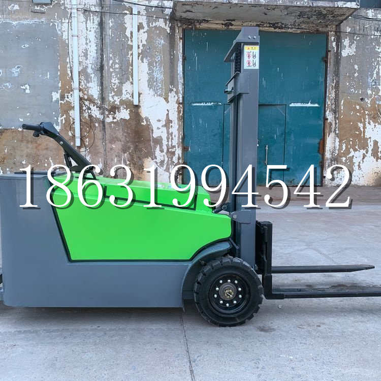 山阳区小型电动叉车1吨2吨步行站驾式电瓶堆高充电装卸车液压升降车铲车